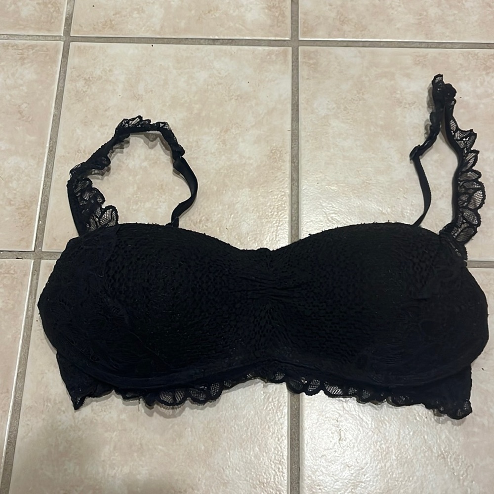 Aerie Black Lace Bra